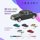 İlk El Grup WS-596 Araba Görünümlü Kablosuz Bluetooth Hoparlör Siyah - Renkli