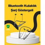 İlk El Grup Y12 Bluetooth Boyun Bantlı Kulaklık – 100 Saat Pil Bluetooth 5.3 Dokunmatik Kontrol Ieg