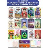 İlk Genç Timaş 5. Sınıf Maarif Modeli Tematik Okuma Hikaye Tavsiye Öneri Seti 15 Kitap - Büyük Dostum Zerdali Hegzagon Benim Adım Şey Ekran Kaçkınları