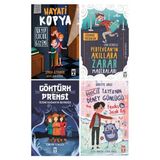 Ilk Genç Timaş Hayati Kopya - Pertevcan'ın Akıllara Zarar Maceraları - Göktürk Prensi - Mucit Tayfa'nın Deney Günlüğü 9-12 Yaş Okuma Kitapları 4 Kitap Set