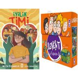 İlk Genç Timaş Iyilik Timi (Metin Özdamarlar) ve Levent Iz Peşinde 3 Set - (5 Kitap)