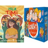 İlk Genç Timaş Iyilik Timi (Metin Özdamarlar) ve Levent Iz Peşinde 4 Set - (5 Kitap)