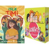 İlk Genç Timaş Iyilik Timi (Metin Özdamarlar) ve Levent Iz Peşinde 6 Set - (5 Kitap)