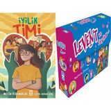 İlk Genç Timaş Iyilik Timi (Metin Özdamarlar) ve Levent ve Tayfası 2 Set - (5 Kitap)