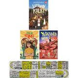 İlk Genç Timaş Metin Özdamarlar 3 Kitap Set / Vatanın Kalbi - Iyilik Timi - Yıldızlara Yakın + Özel Cetvel