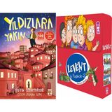 İlk Genç Timaş Yıldızlara Yakın (Metin Özdamarlar) ve Levent Iz Peşinde 2 Set - (5 Kitap)