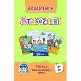 İlk Kartlarım - Atasözleri: Türkçe 3+ Yaş