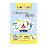 Ilk Kartlarım - Colours And Shapes: Temel Bilgiler 3+ Yaş + Çocuklar Için Satranç Uygulama Kitabı + 1 Kitap Set