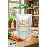 İlk Kaşık Havuçlu Muhallebi 125GR | 6+ Ay Bebek Maması | Şeker Ilavesiz, Katkısız