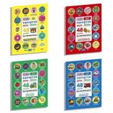 İlk Kelimelerle Yapıştır Boya Öğren Seti - 4 Kitap Takım