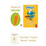 İlk Kitaplarım - Sebzeler (Ciltli) + Şirinler - Aktivite Kitabı 3 + Yaramaz Tavşan Masalı