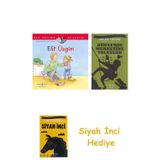 İlk Okuma Kitabım - Elif Üzgün + Dünyanın Merkezine Yolculuk + Siyah İnci Hediye