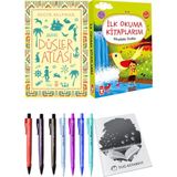 İlk Okuma Kitaplarım 10 Kitap ve Düşler Atlası 2li Set