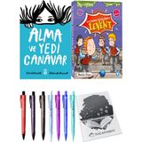 İlk Okuma Kitaplarım 2 Levent 10 Kitap ve Alma ve Yedi Canavar 2li Set