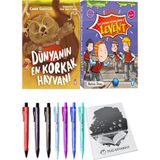 İlk Okuma Kitaplarım 2 Levent 10 Kitap ve Dünyanın En Korkak Hayvanı 2li Set