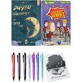 İlk Okuma Kitaplarım 2 Levent 10 Kitap ve Duygu Günlüğüm Mira Öfke Gezegeni'nden Ayrılıyor 2li Set