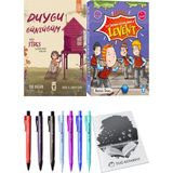 İlk Okuma Kitaplarım 2 Levent 10 Kitap ve Duygu Günlüğüm Mira Stres Kulübesi'nden Ayrılıyor 2li Set