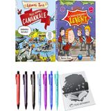 İlk Okuma Kitaplarım 2 Levent 10 Kitap ve Geçit Vermez Çanakkale 2li Set