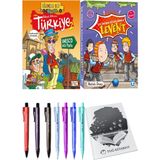 İlk Okuma Kitaplarım 2 Levent 10 Kitap ve Güzel Ülkem Türkiye 2 2li Set