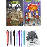 İlk Okuma Kitaplarım 2 Levent 10 Kitap ve Hayati Kopya Hayalet Köşk 2li Set