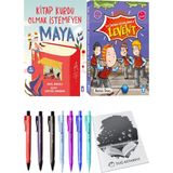 İlk Okuma Kitaplarım 2 Levent 10 Kitap ve Kitap Kurdu Olmak Istemeyen Maya 2li Set