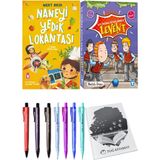 İlk Okuma Kitaplarım 2 Levent 10 Kitap ve Naneyi Yedik Lokantası 2li Set
