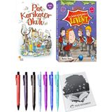 İlk Okuma Kitaplarım 2 Levent 10 Kitap ve Pat Karikatür Okulu 2li Set