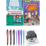 İlk Okuma Kitaplarım 2 Levent 10 Kitap ve Patlamış Mısır Korsanları 2li Set