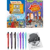 İlk Okuma Kitaplarım 2 Levent 10 Kitap ve Piri Reis ve Acayip Haritası 2li Set