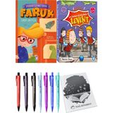 İlk Okuma Kitaplarım 2 Levent 10 Kitap ve Şehirdeki Gizemli Sinyal Faruk 2li Set