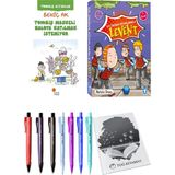 İlk Okuma Kitaplarım 2 Levent 10 Kitap ve Tombiş Maskeli Baloya Katılmak Istemiyor 2li Set