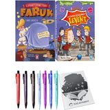 İlk Okuma Kitaplarım 2 Levent 10 Kitap ve Uzaydaki Gizemli Robot Faruk 2li Set