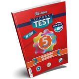 İlk Önce Yayıncılık 5. Sınıf Din Kültürü ve Ahlak Bilgisi Yaprak Test 2023