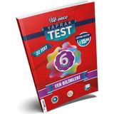 İlk Önce Yayıncılık 6. Sınıf Fen Bilimleri Yaprak Test 2023