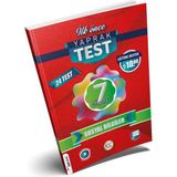 İlk Önce Yayıncılık 7. Sınıf Sosytal Bilgiler Yaprak Test 2023