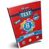 İlk Önce Yayıncılık 8. Sınıf Matematik Yaprak Test 2023