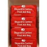 İlk Yardım Çantası, 35 Parça, Araç Ev İş Yeri Acil Müdahale, Yönetmeliğe Uygun, Sargı Bezi, Medikal Boyunluk, Termojel Kompres, Termal Battaniye