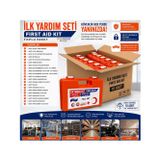 İlk Yardım Çantası Full Set – 10 Adet Toplu Paket, İş Yeri, Fabrika, Ofis Ve Araç İçin (10 Adet)