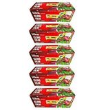 İlka 5 Paket 30 cm 500 mt Şeffaf Mutfak Rulo Streç Film Folyo