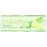İlka Rulo Çöp Torbası Büzgülü limon Kokulu Büyük Boy