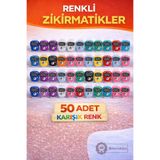 İlkbenaldim 50 Adet Dijital Zikirmatik Parmak Tesbih Sayacı Elektronik Zikirmatik Karışık Renk Toptan Dağıtmalık