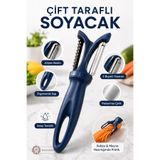 İlkbenaldim Çift Taraflı Sebze Meyve Soyacak Jülyen Kesici Paslanmaz Çelik