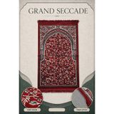 İlkbenaldim Grand Seccade Kadife Yumuşak Dokulu Lüks Namazlık 70x115 | Kırmızı Premium Seccade