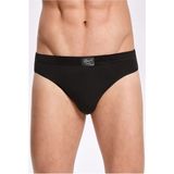 İLKE Erkek Bambu Slip Külot 1607 - 6 Adet - 2XL - Siyah
