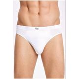 İLKE Erkek Bambu Slip Külot 1607 - 6 Adet - XL - Beyaz