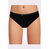 İlke İç Giyim Fiyonklu Siyah Bikini Kadın Külot