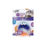 Ilkeshop Afp Furry Ball - Tüylü Renkli Fare Oyuncak Turuncu