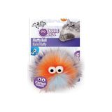 Ilkeshop Afp Furry Ball - Tüylü Renkli Top Oyuncak Turuncu