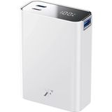 Ilkeshop Newface PW501 20.000 Mah Dijital Göstergeli 2 Adet 45W Type-C ve 22.5W USB Çikişli Şarj Pd Hizli Şarj Powerbank - Beyaz