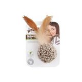 Ilkeshop Pawise Simple Cat Peluş Oyuncak Top - Renkli